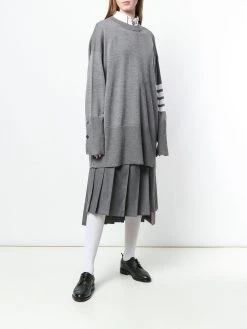 Thom Browne 4-Bar oversize jumper