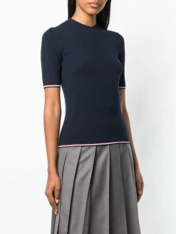 Best Sale π₯ Thom Browne Fitted knitted top knitted tops of women π― 7 Thom Browne fitted knitted top