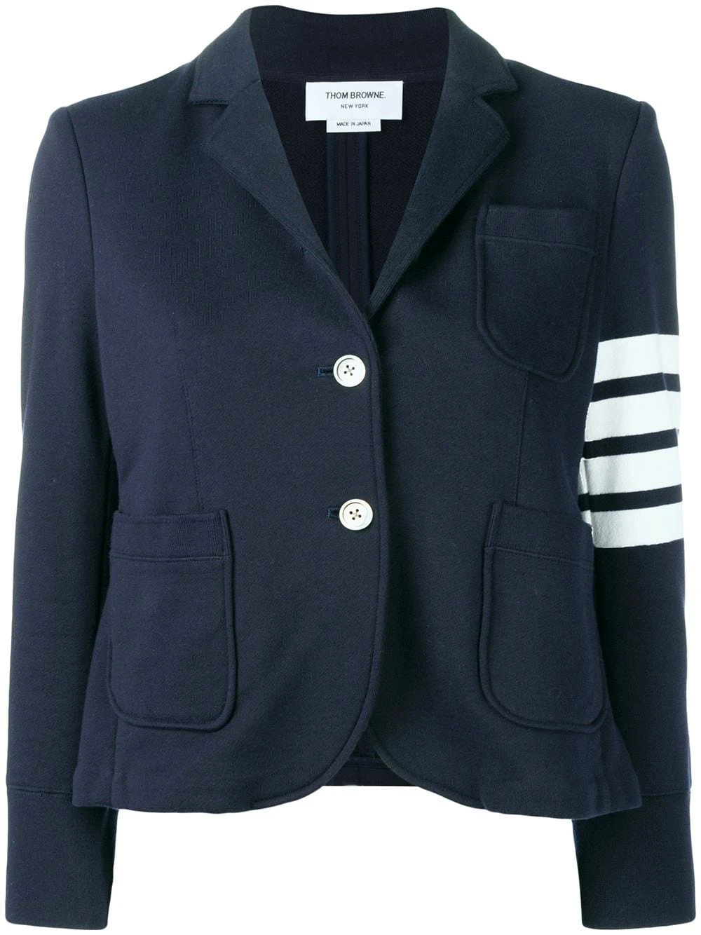 Cheapest π― Thom Browne 4 Bar loopback sport coat blazers of women 𧨠1 Thom Browne 4-Bar loopback sport coat