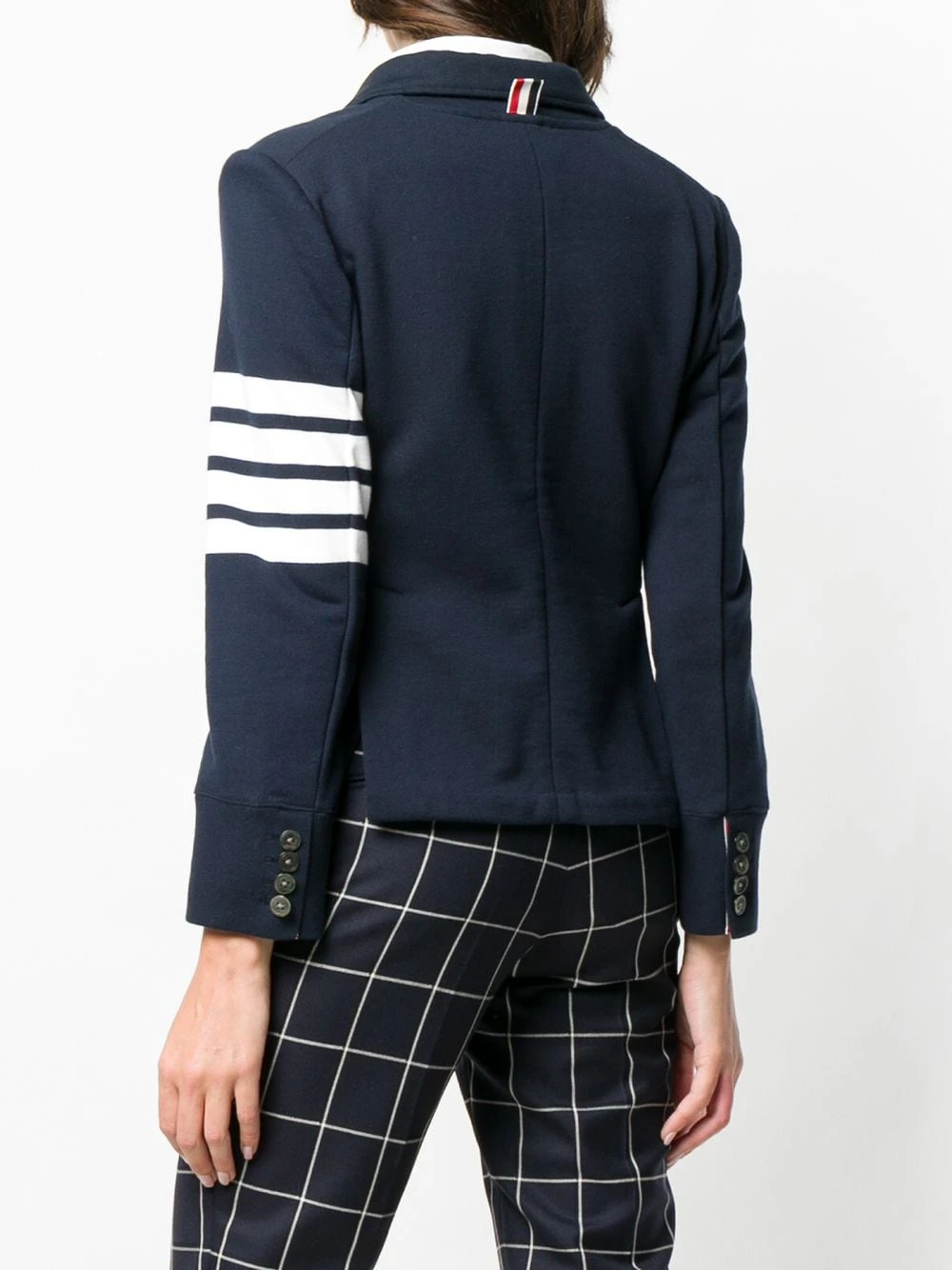 Cheapest π― Thom Browne 4 Bar loopback sport coat blazers of women 𧨠4 Thom Browne 4-Bar loopback sport coat