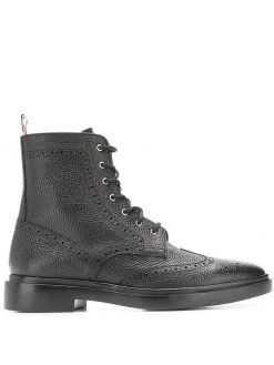 Thom Browne brogue-detail ankle boots