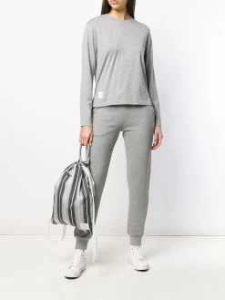 Thom Browne Classic Loopback Stripe Sweatpants