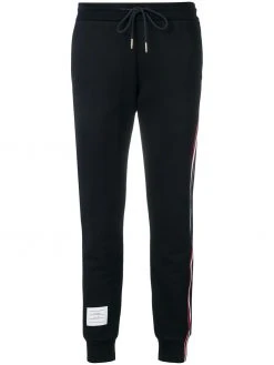 Thom Browne loopback stripe track pants