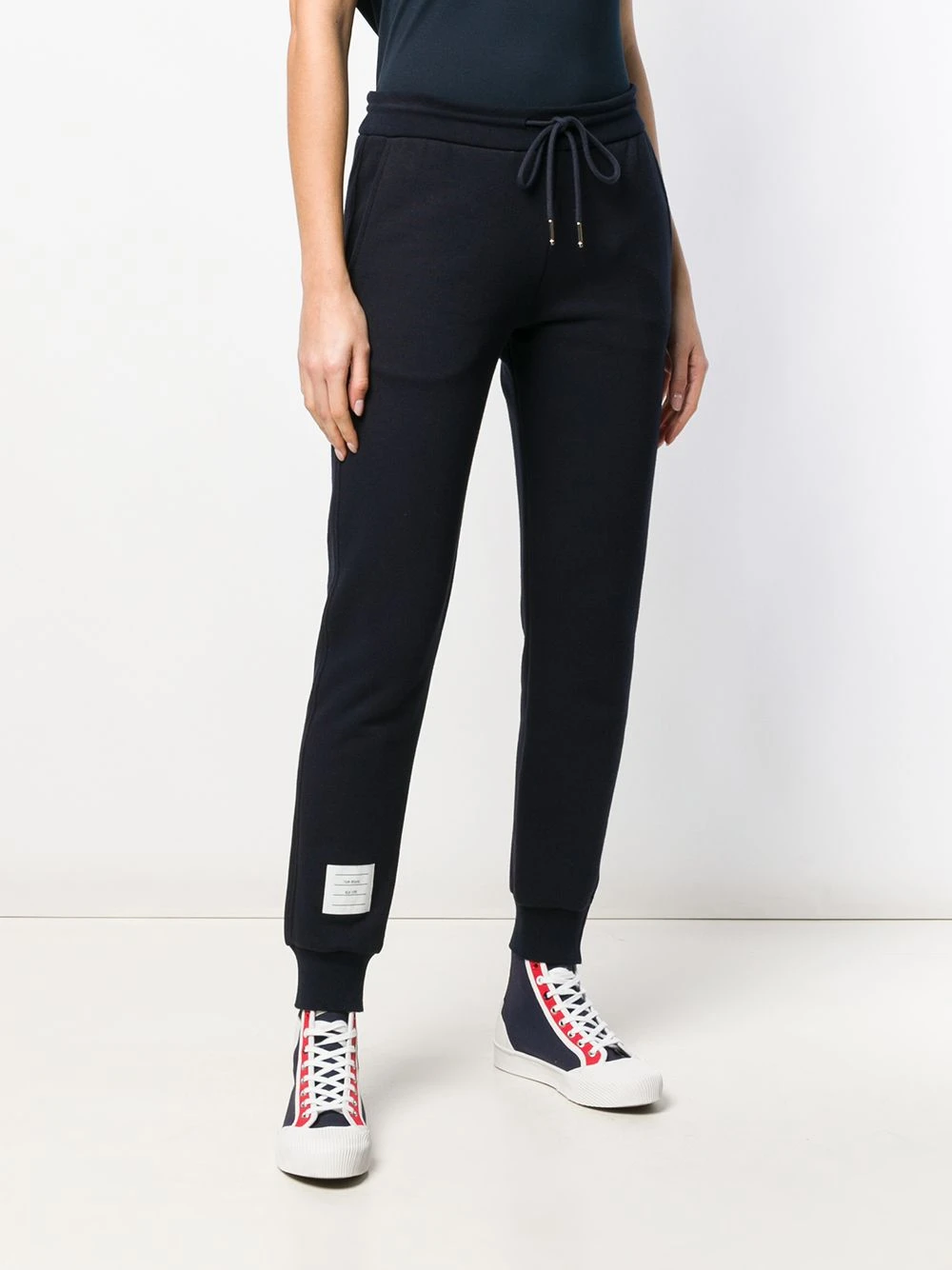 Flash Sale ⌛ Thom Browne Loopback stripe track pants sweatpants of women ⭐ 3 Thom Browne loopback stripe track pants