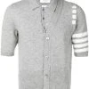 Thom Browne 4-bar 2-in-1 Cashmere Half-vest Polo
