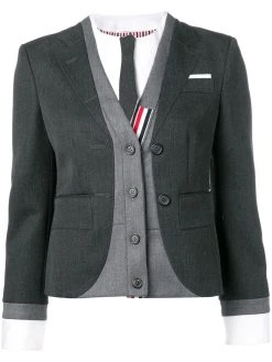 Thom Browne Trompe L'Oeil suit sport coat