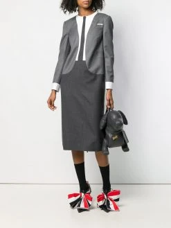 Thom Browne Trompe L'Oeil Super 120s Suit Dress