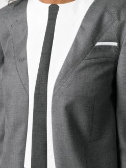 Budget ✨ Thom Browne Trompe L'Oeil Super 120s Suit🔔 Dress day Dresses of women ❤️ 9 Thom Browne Trompe L'Oeil Super 120s Suit Dress