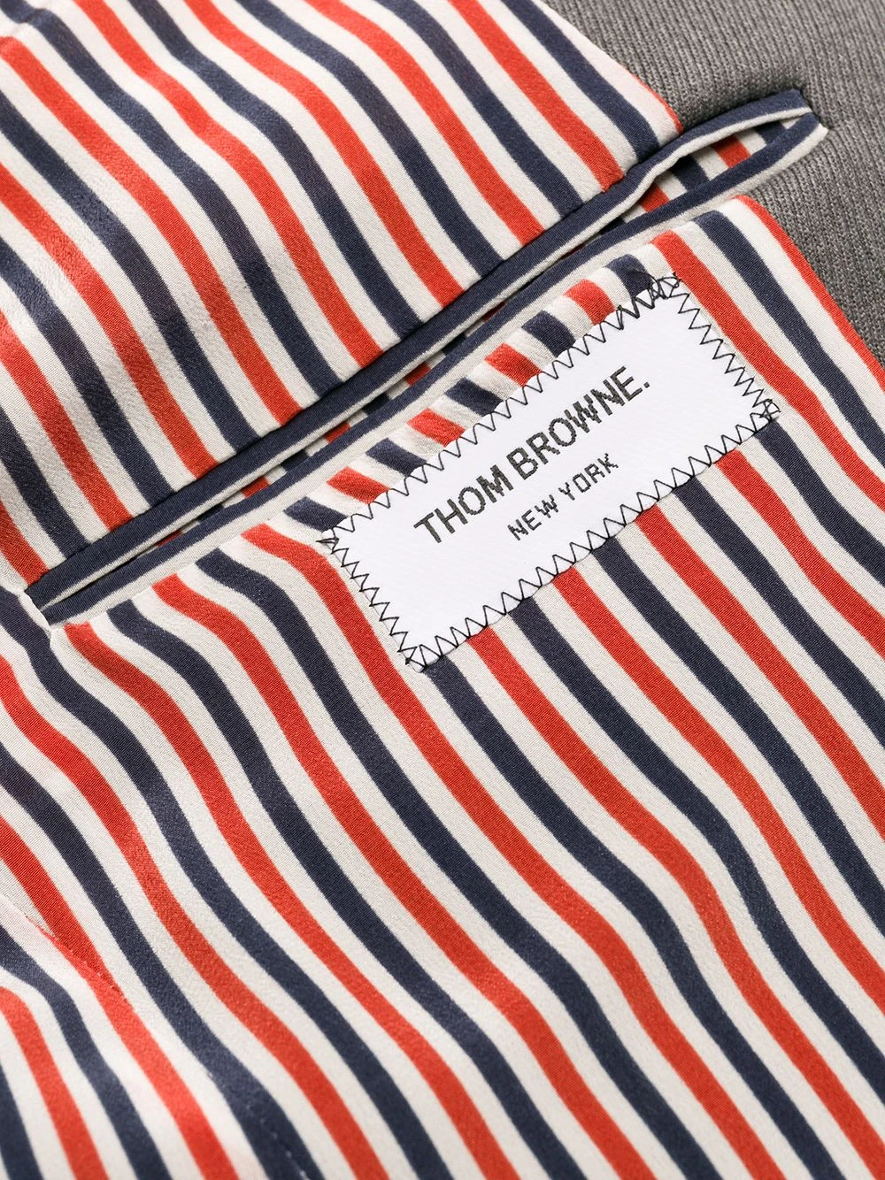 Hot Sale π Thom Browne Fur Collar Elongated Chesterfield single breasted coats of women π 6 Thom Browne Fur Collar Elongated Chesterfield