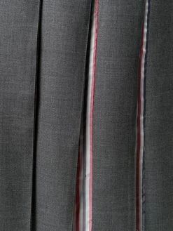 Thom Browne super 120s combo pleat skirt