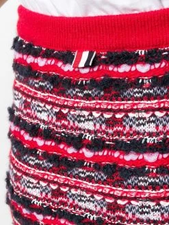 Thom Browne woven mini skirt