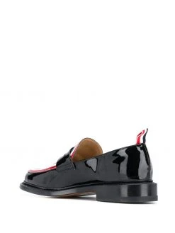 Thom Browne RWB-detail penny loafers