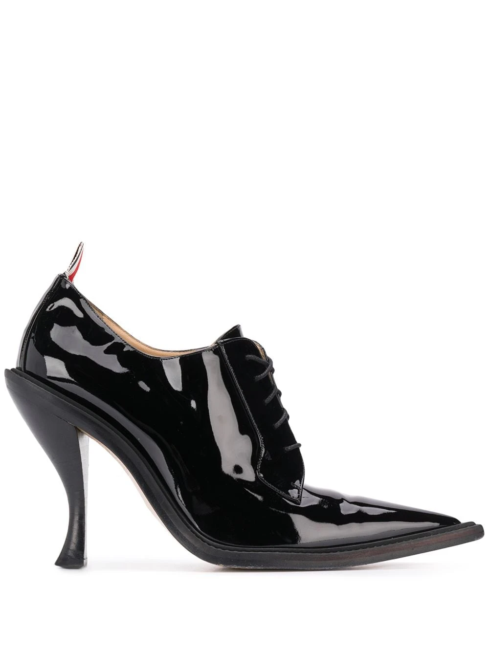 Deals π Thom Browne Long point curved heel brogues pumps of women βοΈ 1 Thom Browne long point curved heel brogues