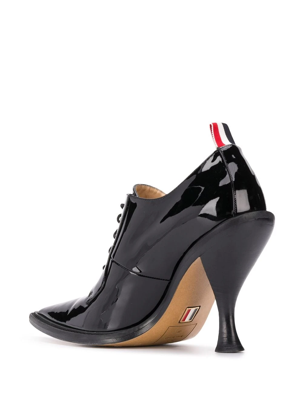 Deals π Thom Browne Long point curved heel brogues pumps of women βοΈ 3 Thom Browne long point curved heel brogues