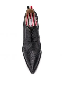 Brand new ⌛ Thom Browne Curved heel longwing brogues brogues & oxfords of women ⭐ 7 Thom Browne curved heel longwing brogues