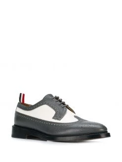 Thom Browne colour-block spectator brogues