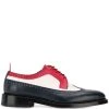 Thom Browne pebbled leather spectator brogues