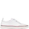 Thom Browne low-top calfskin sneakers