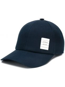 Thom Browne cotton twill baseball cap