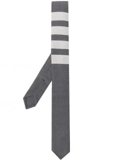 Thom Browne 4-bar plain weave tie