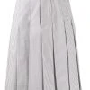 Thom Browne seersucker pleated skirt