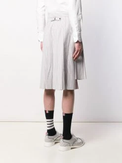 Wholesale π Thom Browne Seersucker pleated skirt tailored shorts of men βοΈ 10 Thom Browne seersucker pleated skirt