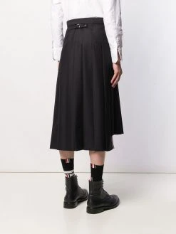 Thom Browne mohair wool pleated skirt