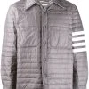 Thom Browne 4-Bar down fill shirt jacket