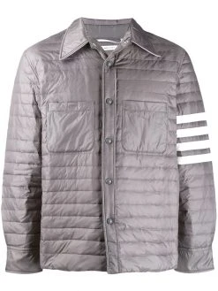 Thom Browne 4-Bar down fill shirt jacket