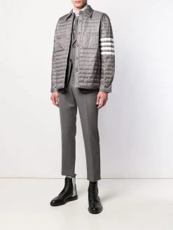 Thom Browne 4-Bar down fill shirt jacket