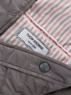 Thom Browne 4-Bar down fill shirt jacket
