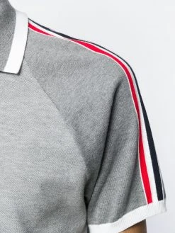 Thom Browne raglan-sleeve piqué polo shirt