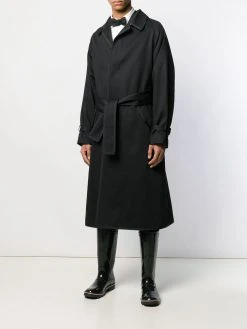 Thom Browne raglan-sleeve oversized mac car coat