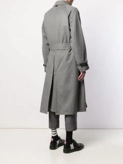 Thom Browne raglan-sleeve cashmere car coat