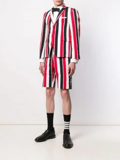 Thom Browne RWB stripe slim shorts