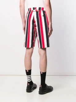 Thom Browne RWB stripe slim shorts