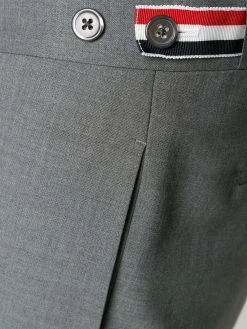 Thom Browne 4-Bar plain weave suiting shorts