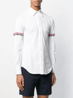 Thom Browne Long Sleeve Button Down Shirt
