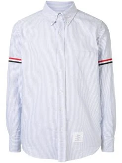 Thom Browne RWB armband university stripe shirt