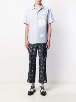 Thom Browne ocean floor appliqué shirt