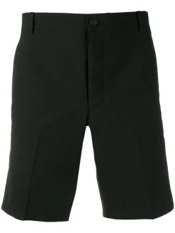 Thom Browne seersucker unconstructed shorts
