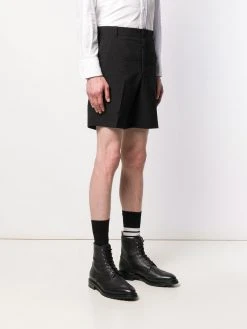 Thom Browne seersucker unconstructed shorts