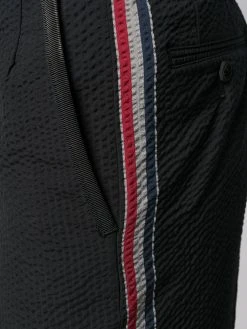 Thom Browne seersucker unconstructed shorts