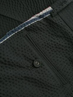 Thom Browne seersucker unconstructed shorts