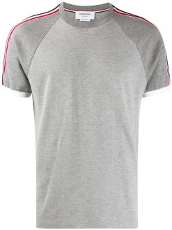 Thom Browne piqué short raglan sleeve T-shirt