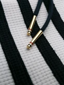 Thom Browne 4-Bar raglan-sleeve waffle stitch hoodie