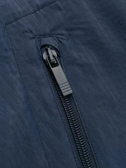 Thom Browne 4-Bar ripstop zip-up hoodie