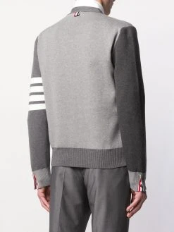 Thom Browne 4-Bar V-neck cardigan