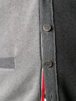 Thom Browne 4-Bar V-neck cardigan
