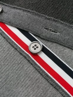 Thom Browne 4-Bar V-neck cardigan